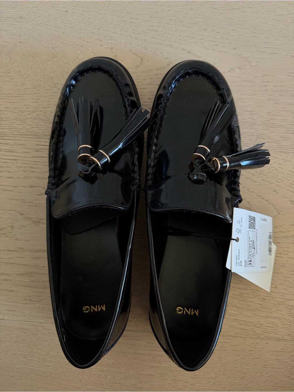 MANGO Black Tassel Loafers - Picture 13 of 16